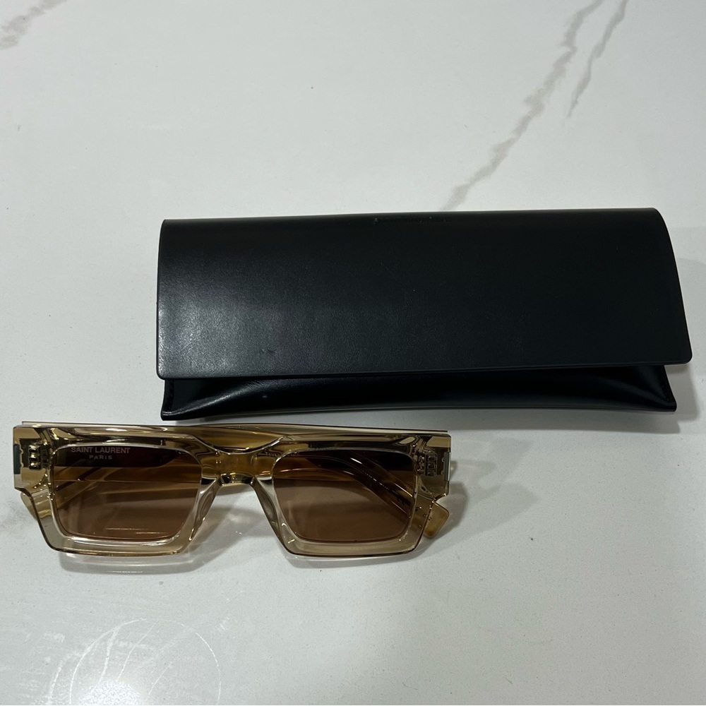 Saint Laurent Sunglasses Brown